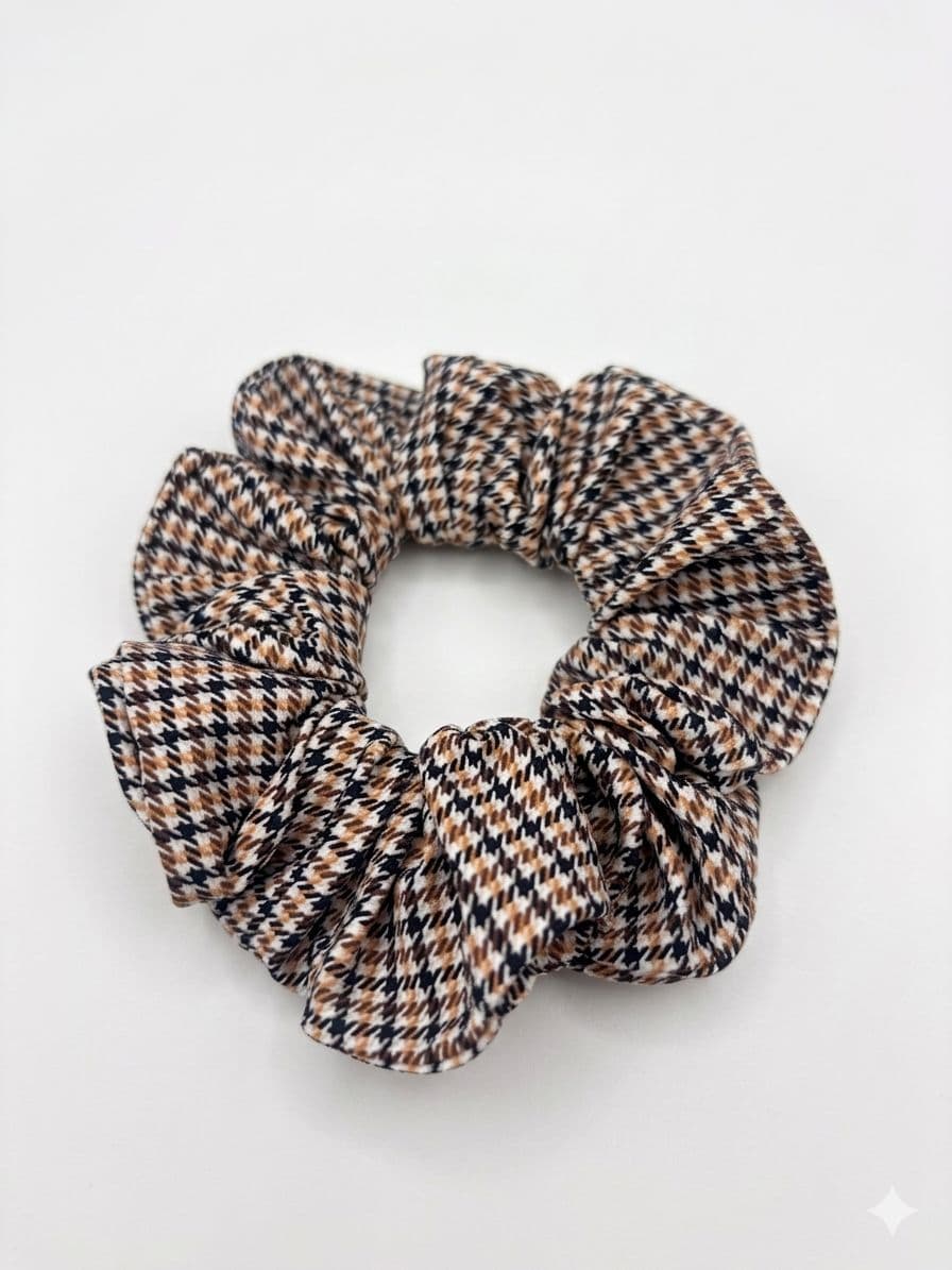 Mocha - scrunchie